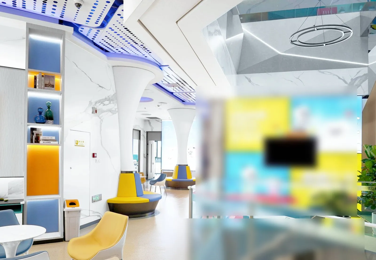 The reception and waiting area of a China Medical Journey partner clinic in China